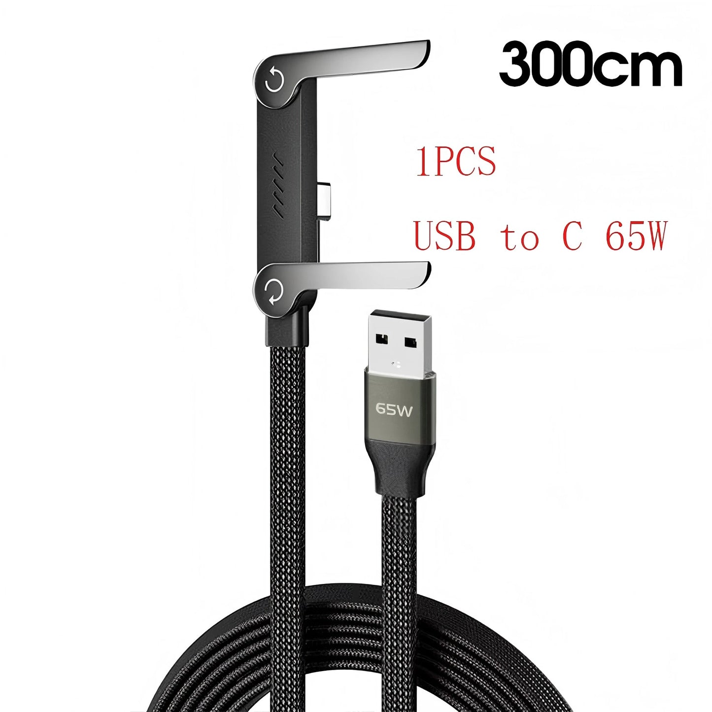PowerProp™ 240W Stand Cable ⚡📱 Charge Fast. Stand Smart.