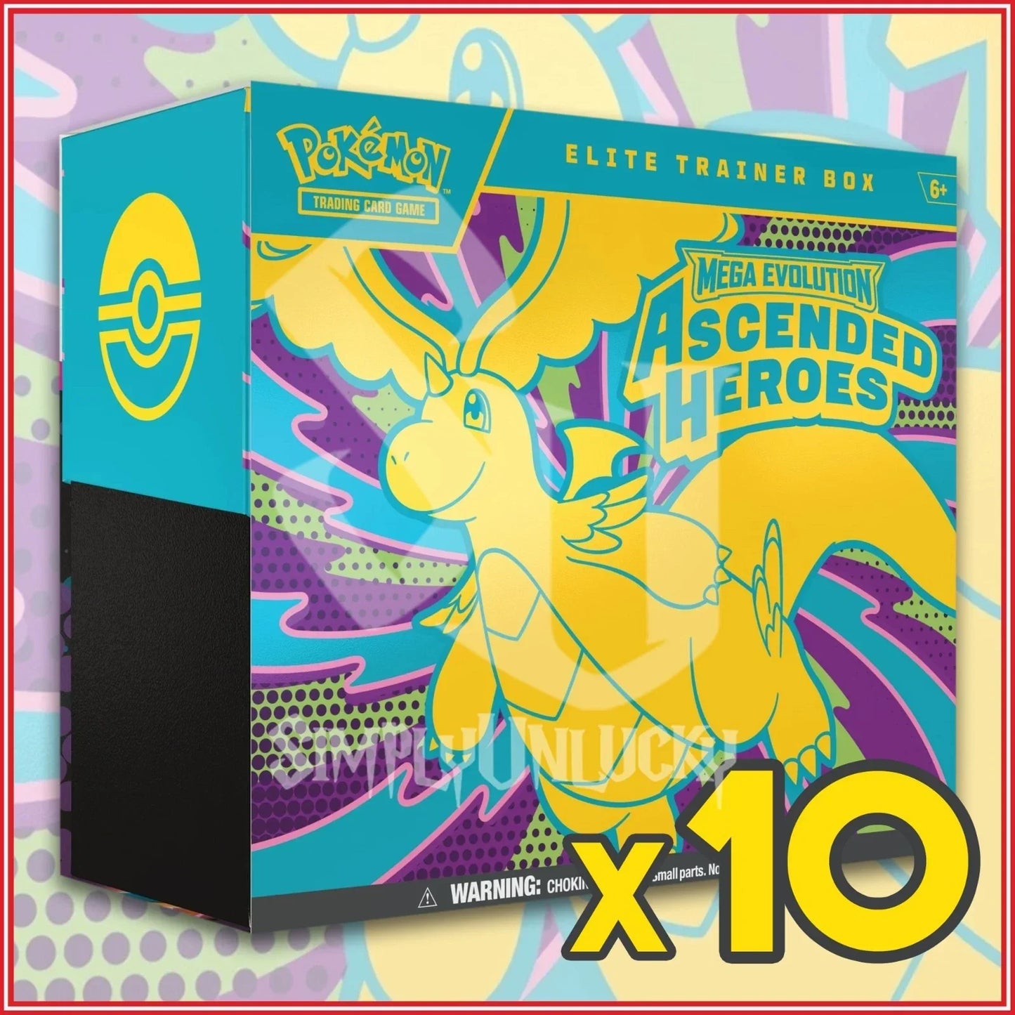 Pokémon TCG Mega Evolution Ascended Heroes Elite Trainer Box (ETB) – Factory Sealed In Stock
