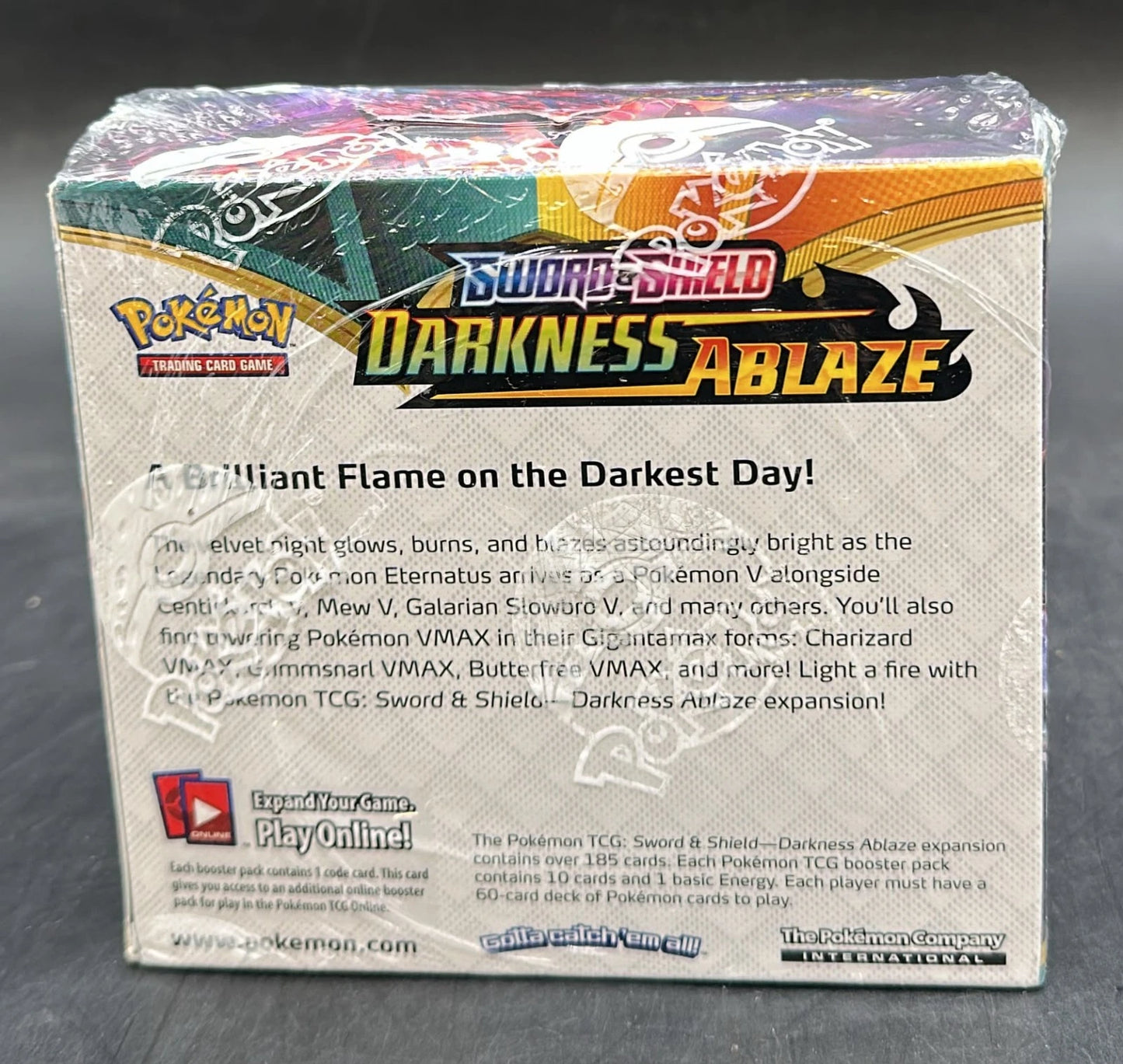 Pokemon TCG Sword & Shield DARKNESS ABLAZE EN SEALED Booster Box