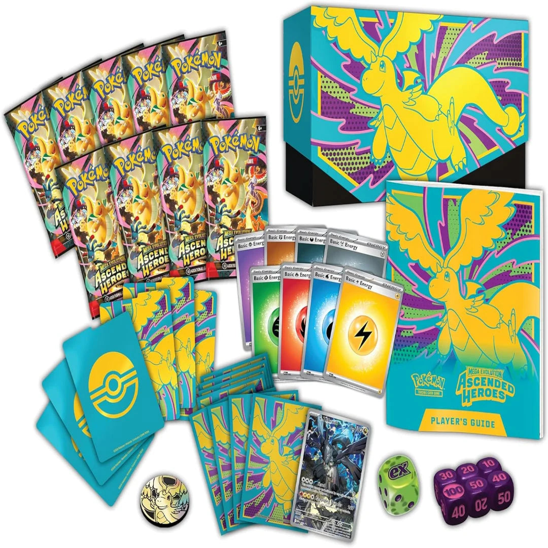 Pokémon TCG Mega Evolution Ascended Heroes Elite Trainer Box – Factory Sealed | Fast Shipping