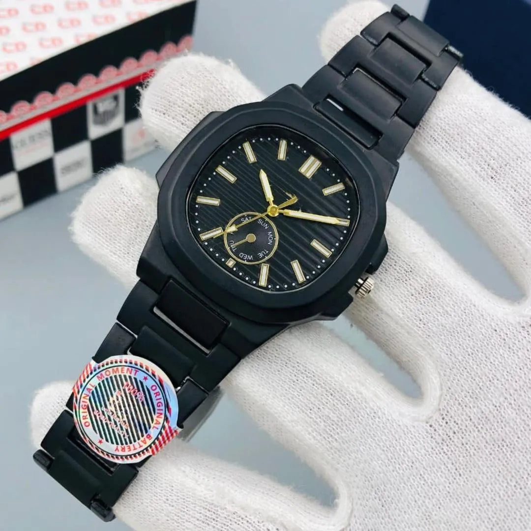 ⌚ Luxury Stainless Steel Watch – Premium Look Only Rs. 2,300 ✨