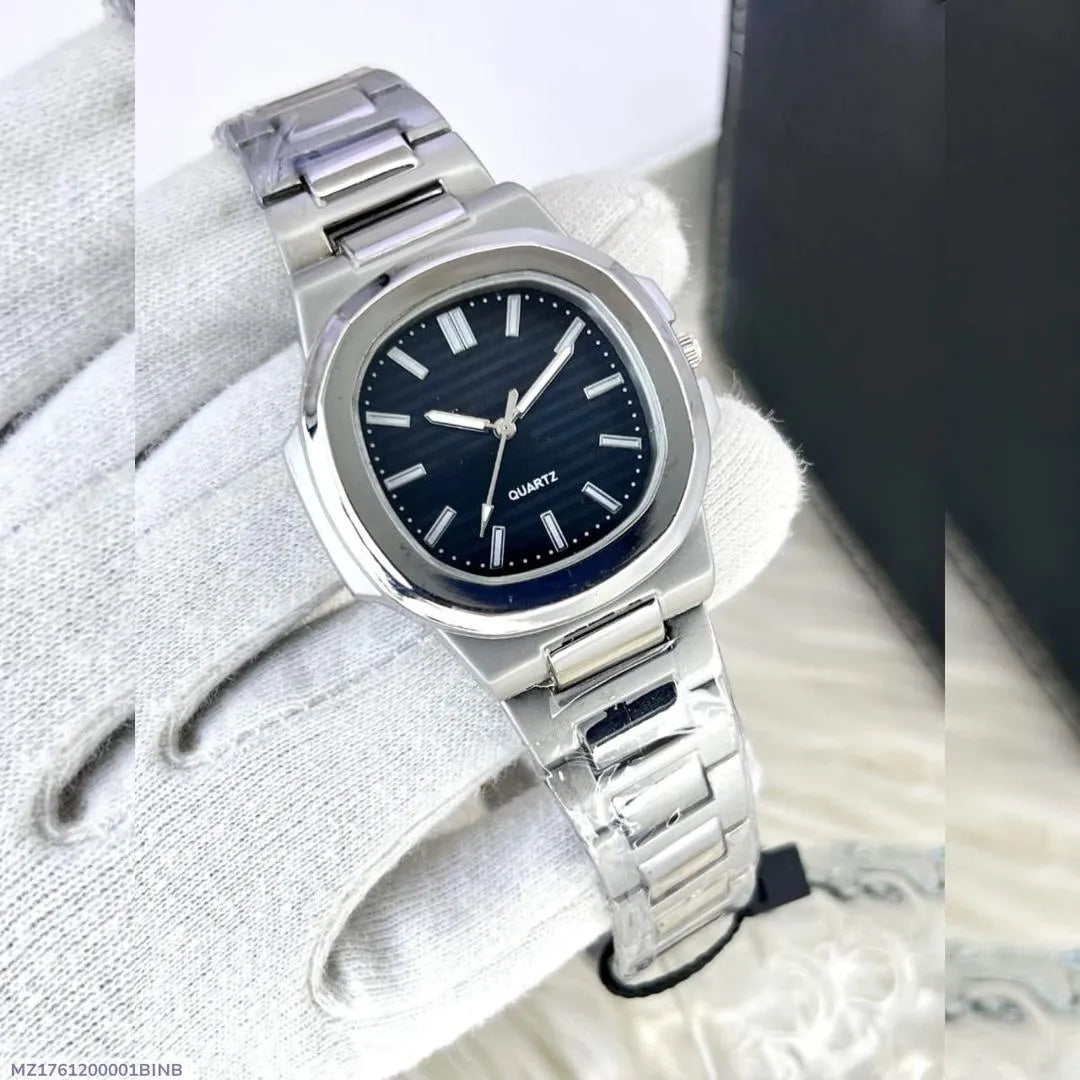 ⌚ Luxury Stainless Steel Watch – Premium Look Only Rs. 2,300 ✨