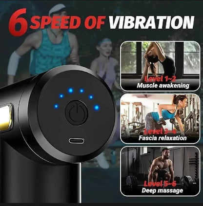 USB Rechargeable Hair Trimmer with 5 Attachments