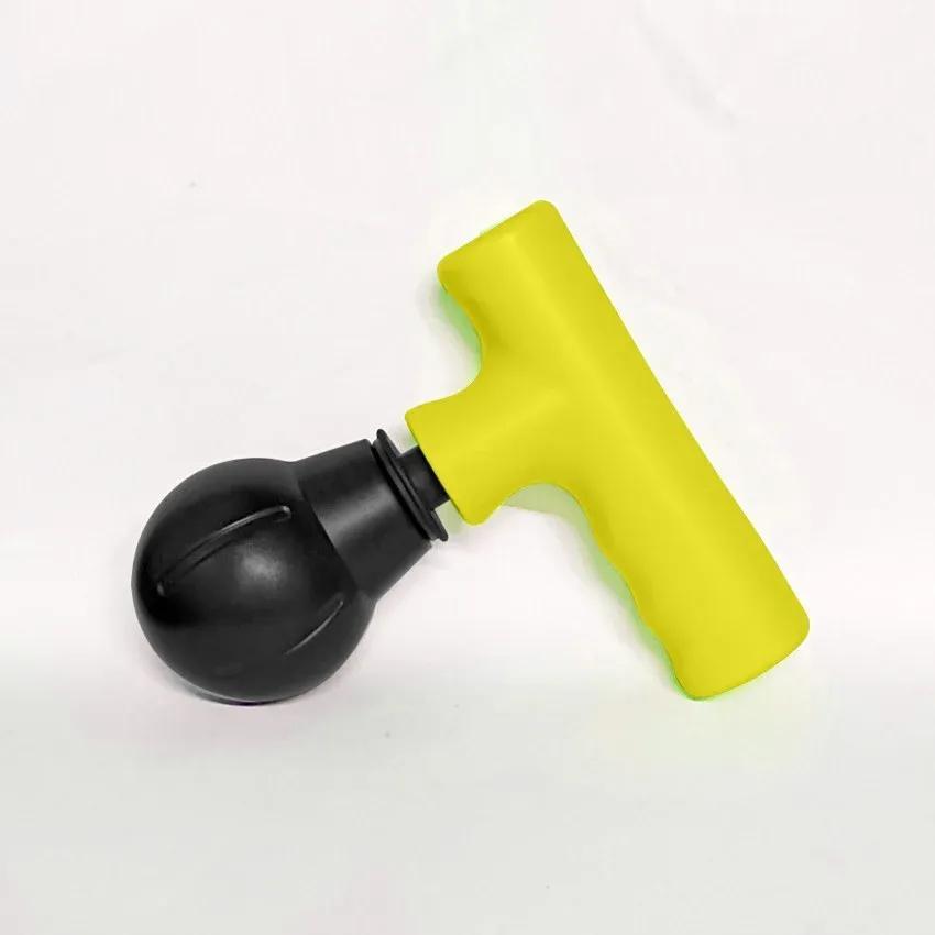 Rechargeable Mini Massage Gun Black ABS