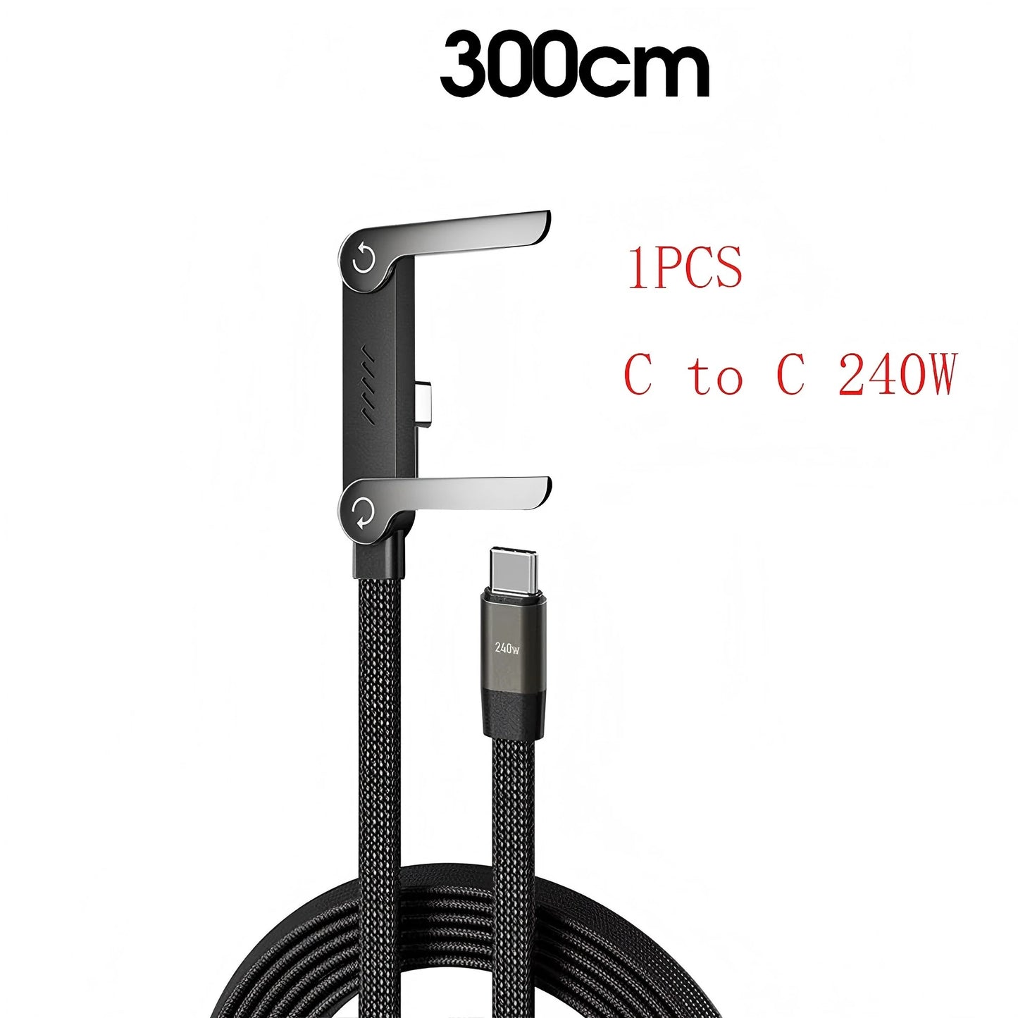 PowerProp™ 240W Stand Cable ⚡📱 Charge Fast. Stand Smart.