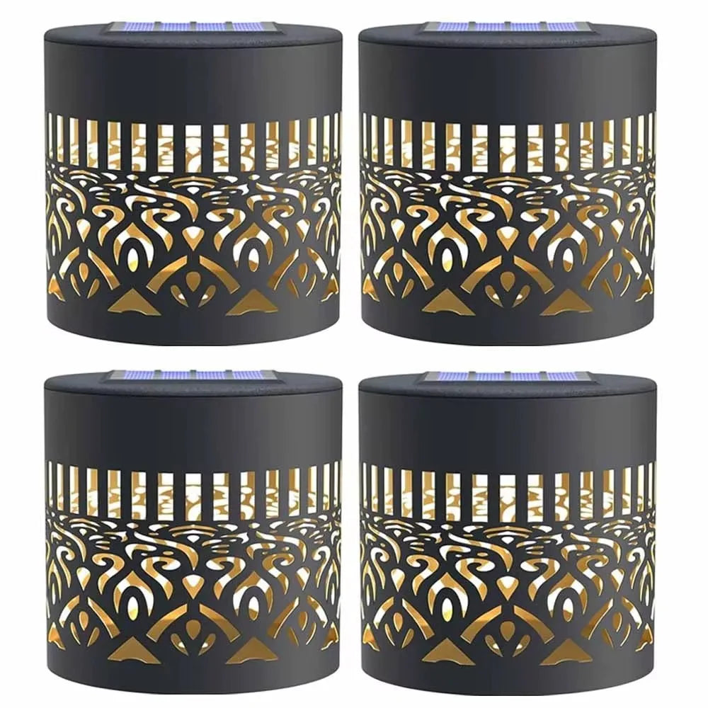 MandalaGlow™ Solar Light 🌙✨ — Stunning Patterns, Zero Wires