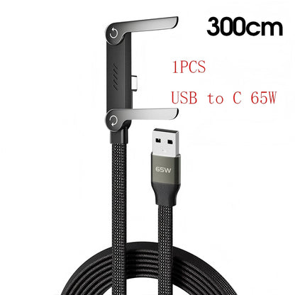 PowerProp™ 240W Stand Cable ⚡📱 Charge Fast. Stand Smart.