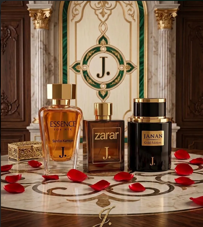 Unisex Long Lasting Bergamot Perfume Set of 3