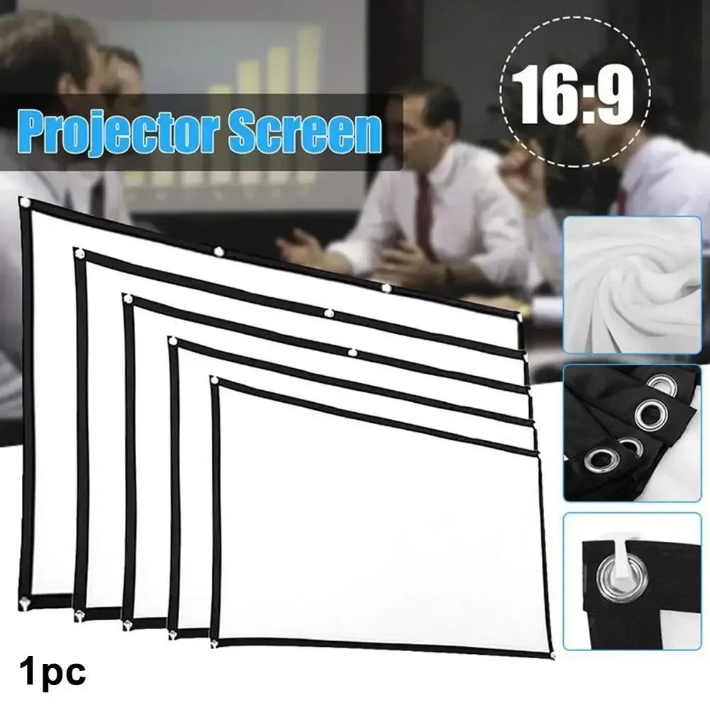 LumiScreen™ ALR Portable Projector Screen ☀️🎬 Bright Picture, Even in Daylight