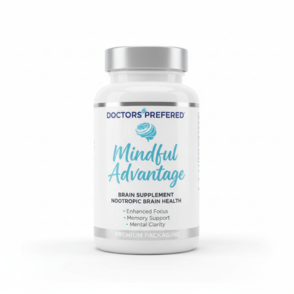 DOCTORS PREFERRED Mindful Advantage Brain Supplement bottle