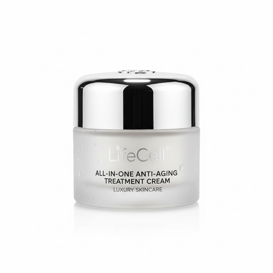 LifeCell All-In-One Anti-Aging Treatment Cream jar