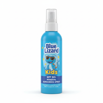 Blue Lizard Kids SPF 50+ Mineral Sunscreen Spray bottle