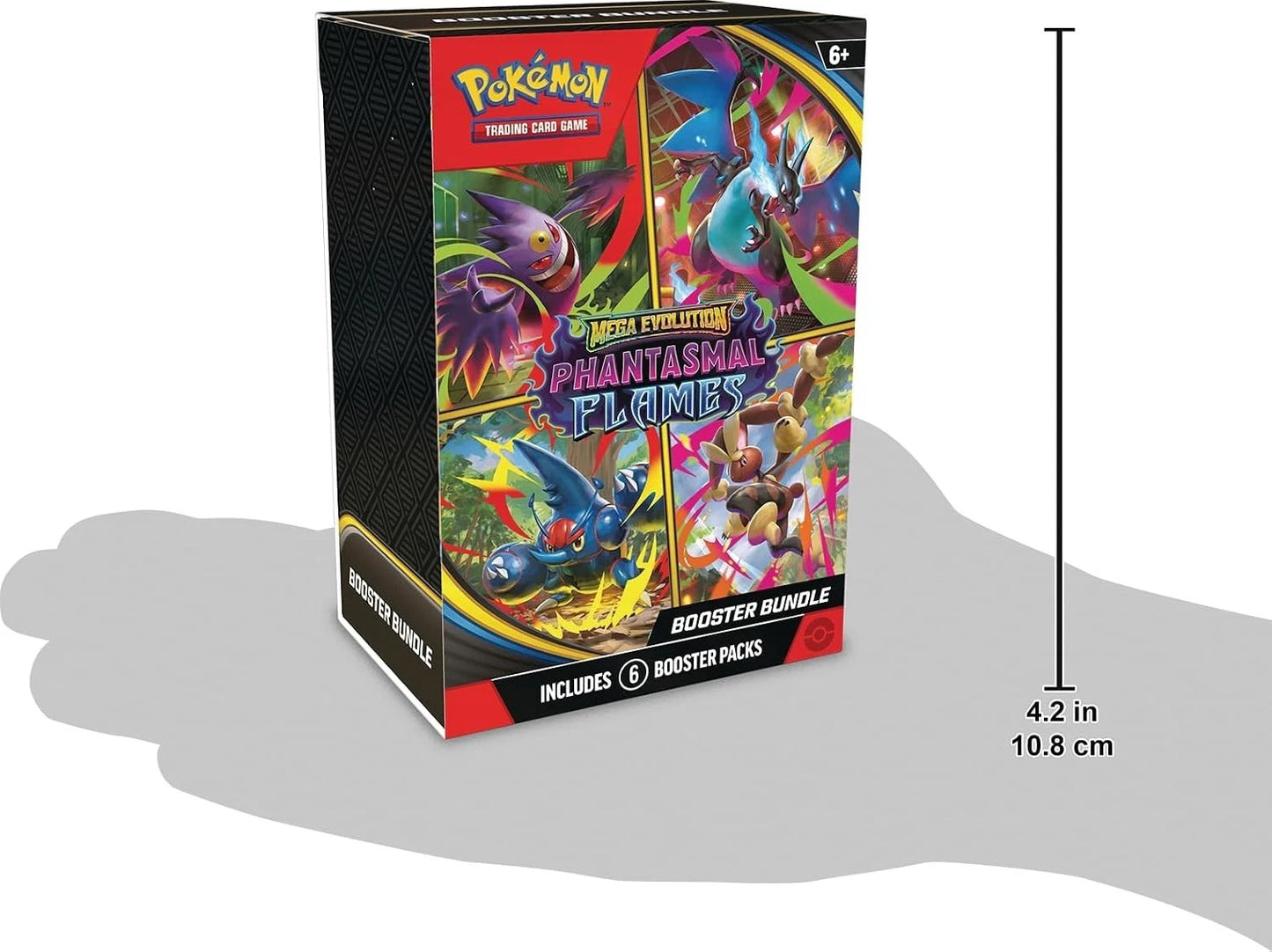 ‼️SEALED‼️ Pokemon TCG Mega Evolution Phantasmal Flames Booster Bundle