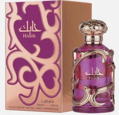 Habik Lattafa Women 3.4 Oz Eau de Parfum Spray New