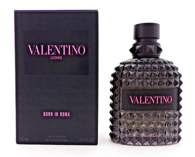 Valentino Uomo BORN IN ROMA 3.4 oz. 
EDT Spray for Men. New. NO CELLOPHANE