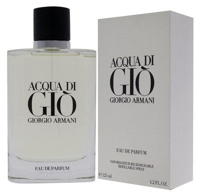 ACQUA DI GIO * Giorgio Armani 4.2 oz / 125 m
l EDP Men Cologne Refillable