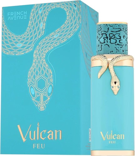 Vulcan Feu Eau de Parfum French Avenue Unisex Fragrance Spray Perfume 100ml